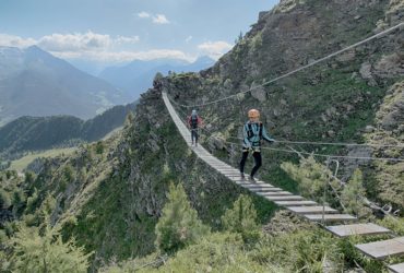 Klettersteig Speikboden via ferrata